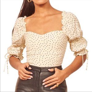 Reformation Nina Top in Pepper (4)